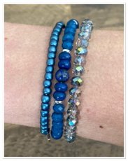 0006 armband set blue