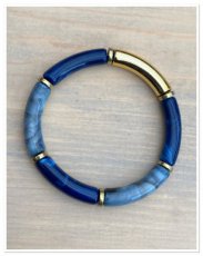 0011 armband tube blue gold 0011 armband tube blue gold