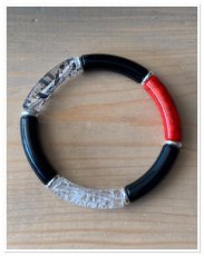 0020 armband tube black & red 0020 armband tube black & red