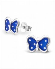 0020 oorbellen vlinder blauw 0020 oorbellen vlinder blauw